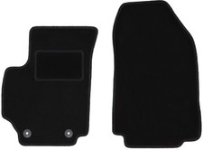 Tappetini in velluto Nero FIat