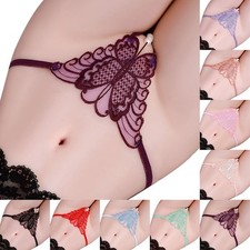 Mutandine perizoma intimo notte quotidiano donna pizzo taglia grande vita bassa