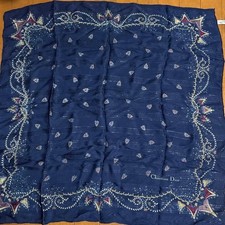 Sciarpa Christian Dior blu