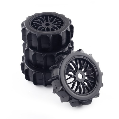 Ruote esagonali 17mm snow - 4x,