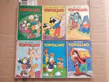 Lotto 6 Topolino Num. 300-400-500 N.Vari E8