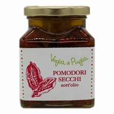  Voglia Di Puglia Pomodori Secchi Sottolio Olio Extravergine D'oliva 290g 5 Vasi
