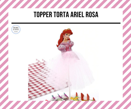 Decorazione torta ariel - torta,