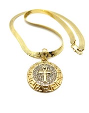 Ciondolo medaglia croce Ankh