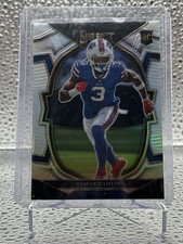 2022 Panini Select - Concourse Damar Hamlin #100 Silver Prizm (RC)