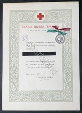 Croce Rossa Italiana - Diploma