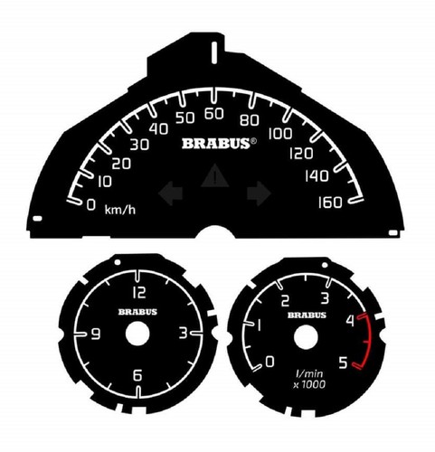 Disco tachimetro 160 - km/h, +
