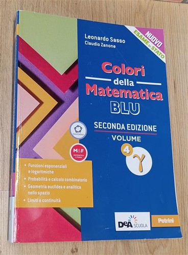 Colori della matematica ediz - colori,