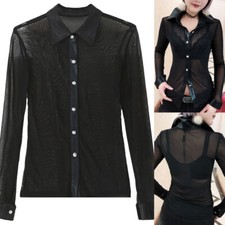 Maglietta Trasparente In Rete