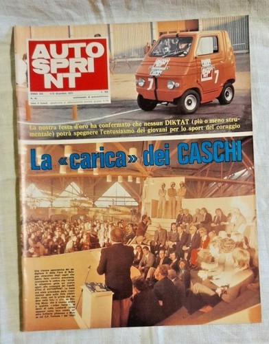 Rivista auto sprint anno xiii - sprint,