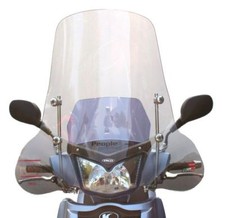 PARABREZZA FACO KIMKO PEOPLE S125 ANNO 2012 COMPLETO DI ATTACCHI MADE IN ITALY