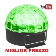 EFFETTO LUCE DJ LUCI PSICHEDELICHE Max JELLY BALL A LED MULTICOLORE PARTY CASA