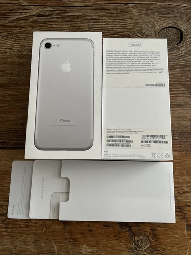 Apple iphone silver - apple, 128gb