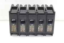 CHALLENGER 15 Amp CIRCUIT BREAKER  1 POLE E16248,  120/240v. (5pk)