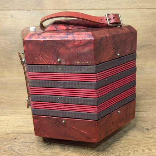 Fisarmonica concertina vintage - fisarmonica,