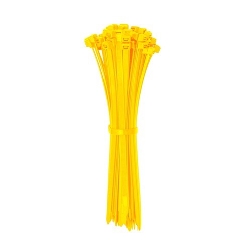 Fascette plastica giallo 200 - , x