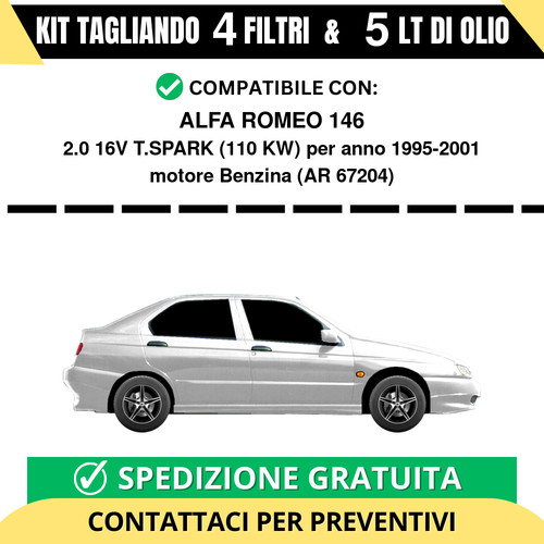 Tagliando per alfa romeo - tagliando, 146