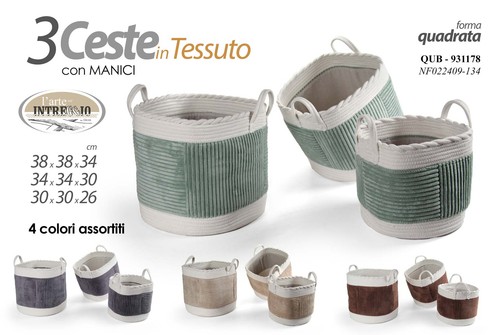 Ceste cesta porta oggetti - ceste,