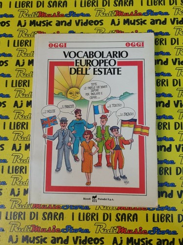 Book libro vocabolario europeo - libro,