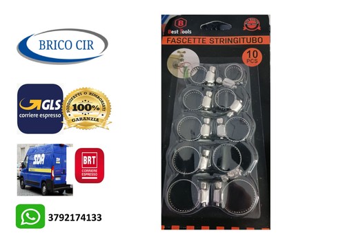 Fascette metalliche vite - 10,