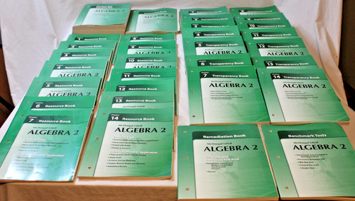 Mcdougal littell algebra - littell, 2
