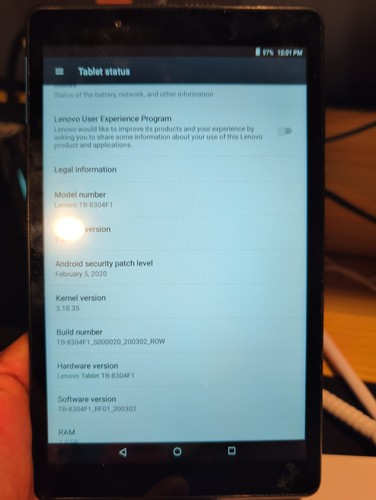 Lenovo tab 8304f1 16 - lenovo,