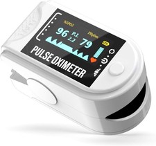 Saturimetro Pulsossimetro Professionale - Certificato Medico CE. Controllo Frequ