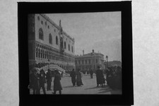 Antica foto vetro piatto