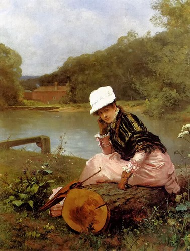 Dipinto olio ferdinand