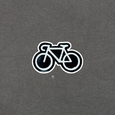 Adesivo bicicletta minimalista