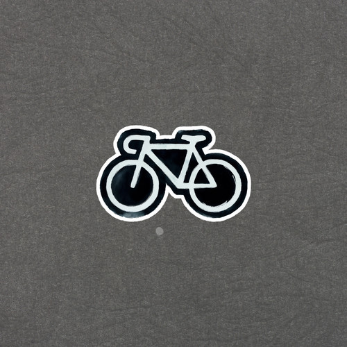 Adesivo bicicletta minimalista