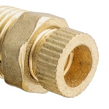 Vite valvola di scarico rame collegamento filo per piccoli compressori d'aria (2