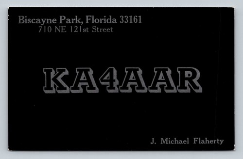 Ham radio qsl ka4aar - radio,