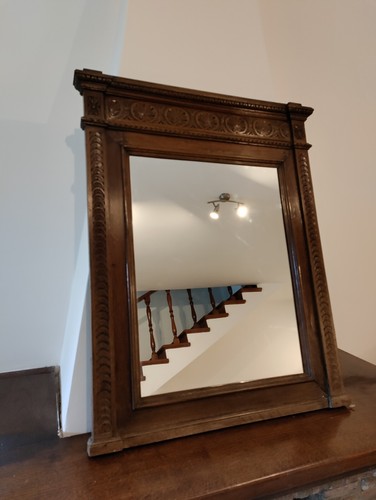 Specchio antico legno - specchio,