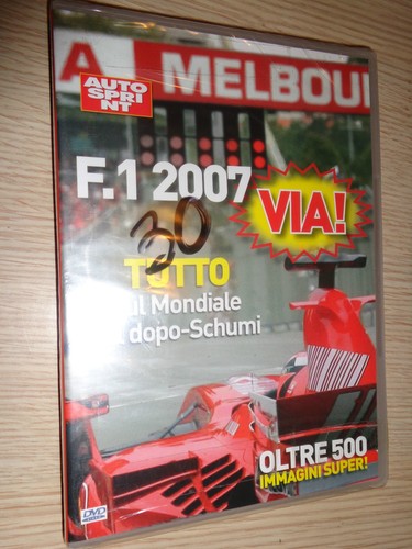 Dvd autosprint 2007 - f1, via