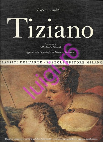 Opera completa tiziano - l'opera,