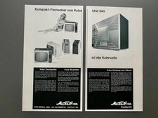 Cuba Imperial TV Compatta TV Wolfenbüttel 1969 Vintage Pubblicità Pubblicità