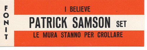 Patrick samson set i - samson,