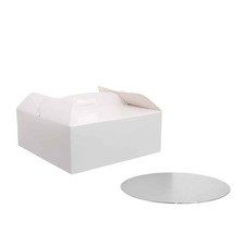 Scatola per torta quadrata con