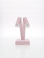 Orecchini Pendenti in Oro Bianco 18 kt con Brillanti - marcati Salvini