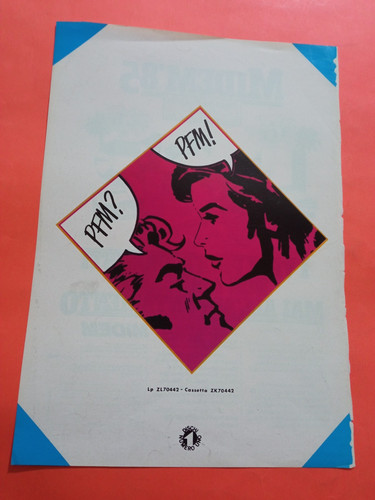 Pubblicita 1984 disco - pubblicita, lp