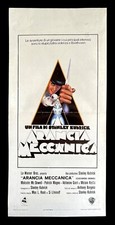 CINEMA-locandina poster ARANCIA MECCANICA A Clockwork Orange Stanley Kubrick