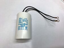 CONDENSATORE ELETTRICO DA 10MF A 40MF - 450V PER MOTORE MONOFASE/ELETTROPOMPA