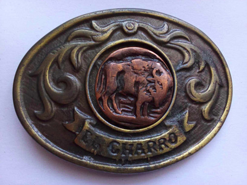 Charro fibbia belt buckle - charro,