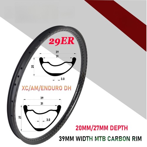 Cerchio carbonio clincher