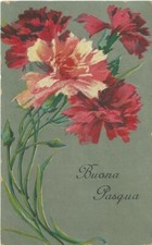 Cartolina augurale buona - cartolina,
