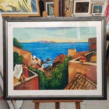 Coppiri, Case e mare 100 x 70