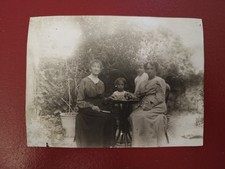 FOTO RITRATTO IN BIANCO E NERO DI GRUPPO DI DONNE - Cm 8 x 11