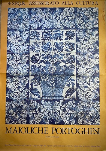 Maioliche portoghesi poster - maioliche,