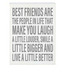 Insegna Scatola Best Friends